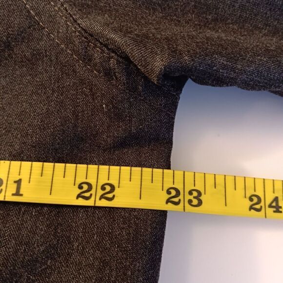 Rafael Sport Woman's Size M Charcoal Lined Rayon Blend Full Zip Jacket - Picture 4 of 5